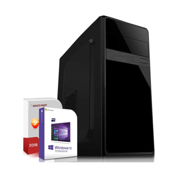 SYSTEMTREFF® PC System AMD Ryzen 5 5500 6x4.2GHz | Nvidia Geforce RTX 2060 6GB DX12 | 512GB M.2 NVMe + 1TB SSD | 16GB DDR4 RAM | WLAN Silent Desktop Computer Rechner für Büro Business Multimedia