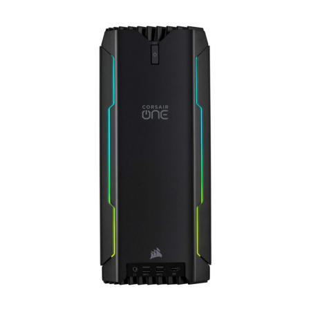 Corsair ONE i164 Kompakter Gaming-PC (Intel Core i9-9900K, NVIDIA GeForce RTX 2080 Ti 11GB GDDR6 mit Flüssigkühlung, 960GB NVMe M.2, 2TB HDD, 32GB (2x16GB) Corsair Venegance LPX DDR4 2666MHz) Schwarz