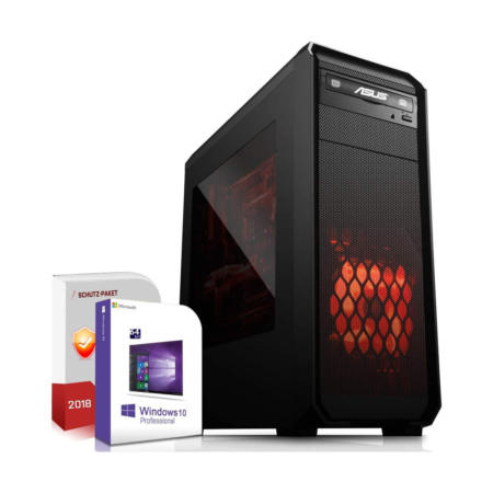 SYSTEMTREFF® Gaming PC AMD Ryzen 7 5800X 8x4.7GHz | AMD Radeon RX 6750 XT DX12 | 1TB M.2 NVMe + 1TB HDD | 16GB DDR4 RAM | Windows 11 | WLAN Desktop Computer Rechner für Gamer, Zocker & Streamer