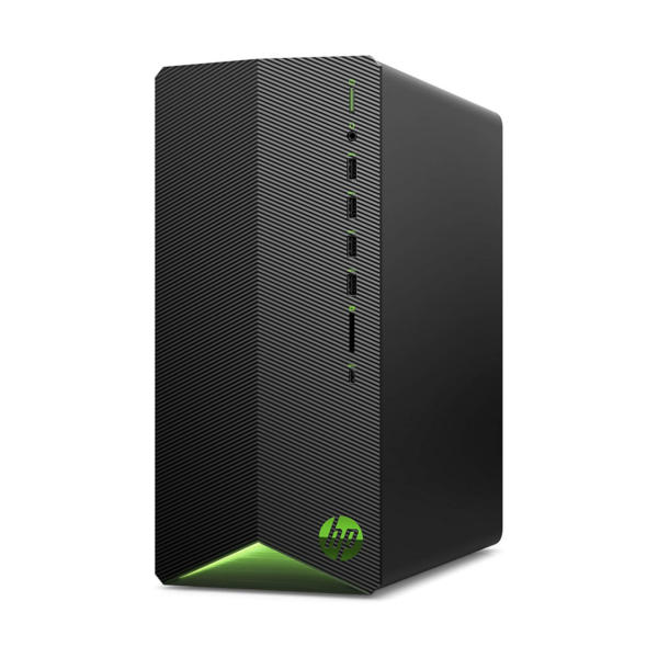 HP Pavilion Gaming TG01-0016ng Desktop (Intel Core i5-9400F, 16GB DDR4 RAM, 1TB HDD + 512GB SSD, Nvidia GeForce GTX 1660Ti 6GB GDDR6, Windows 10 Home) schwarz/grün