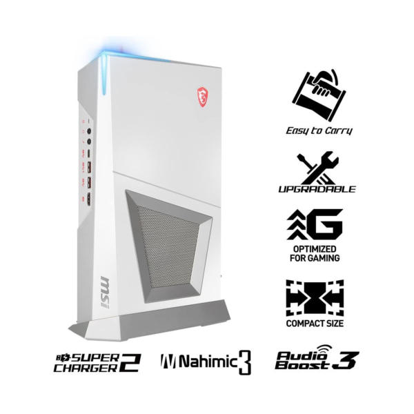 MSI Trident 3 8RC-045DE Gaming-PC (Intel Core i5-8400, 8GB DDR4, 128GB PCIe SSD + 1TB HDD, GeForce GTX 1060 3GB, Windows 10 Home) weiss