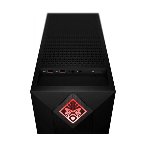 OMEN Obelisk 875-1015ng Gaming Desktop (Intel Core i7-9700F, HyperX 16GB DDR4 RAM, 1TB HDD, 256GB SSD, Nvidia RTX 2060 Super 8GB GDDR6, Windows 10) schwarz