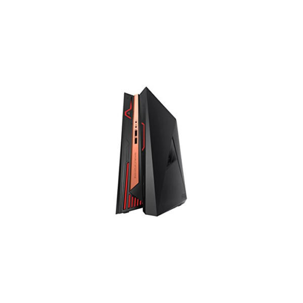 Asus ROG GR8 II-T005Z Mini Gaming-PC (Intel Core i7-7700, 16GB RAM, 256GB SSD, Nvidia GeForce GTX1060 3G-Grafikkarte, Windows 10 Professional) schwarz/kupfer