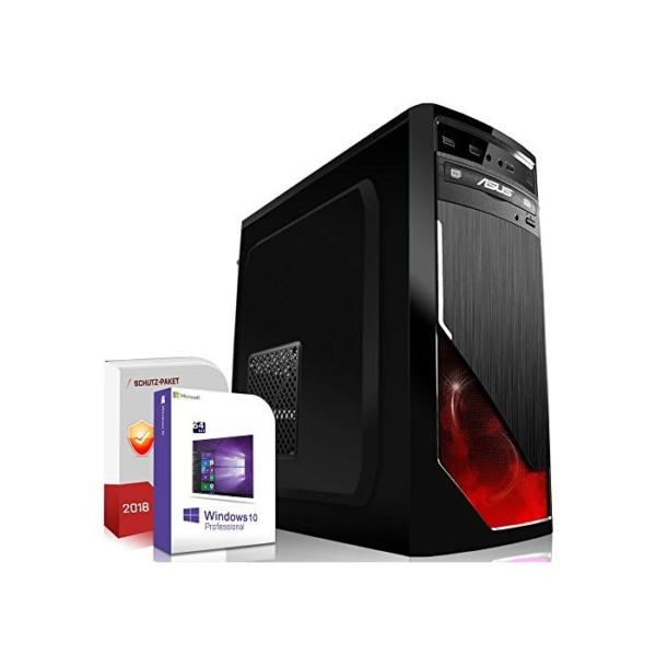 SYSTEMTREFF® Gaming PC AMD Ryzen 5 3600 6x4.2GHz | Nvidia RTX 3050 8GB DX12 | 512GB M.2 NVMe | 32GB DDR4 RAM | WLAN Desktop Computer Rechner für Gamer, Zocker & Streamer
