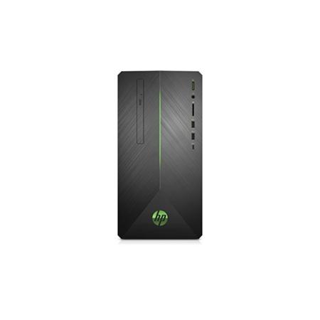 HP Pavilion Gaming 690-0044ng Desktop PC (Intel Core i7- 9700F, 16GB DDR4 RAM, 1 TB HDD, 256GB SSD, Nvidia GeForce GTX 1660Ti 6GB DDR5, Windows 10 Home 64) schwarz / grün