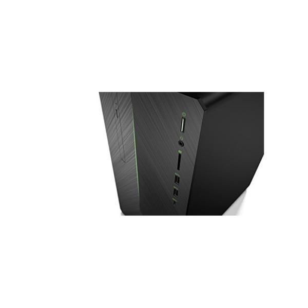 HP Pavilion Gaming 690-0044ng Desktop PC (Intel Core i7- 9700F, 16GB DDR4 RAM, 1 TB HDD, 256GB SSD, Nvidia GeForce GTX 1660Ti 6GB DDR5, Windows 10 Home 64) schwarz / grün