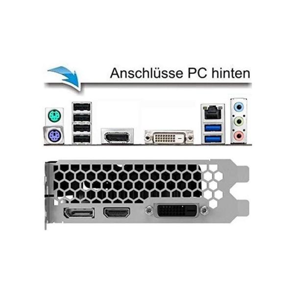 Intel Core i7 NVIDIA Gamer mit 3 Jahren Garantie! | Intel i7 3770, 8 Threads, 3.9 GHz | 16GB | 512GB SSD | Geforce GTX 1050 Ti 4 GB | DVD±RW | WLAN | Win11 | MS Office | #6383