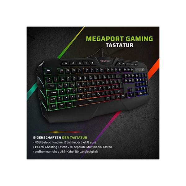 Megaport Gaming-PC Komplett-PC Intel Core i7-10700F • 24