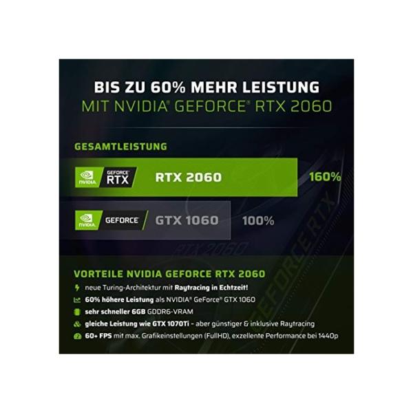Megaport High End Gaming PC AMD Ryzen 5 5600X 6X 3.70GHz • Windows 11 • Nvidia GeForce RTX 3060Ti 8GB • 16GB 3200 MHz DDR4 • 1TB M.2 SSD • WLAN • Gamer pc Computer Gaming rechner