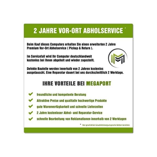 Megaport Gaming PC Intel Core i5-11600K 6X 3.90GHz • Nvidia GeForce RTX3070 8GB • 1TB M.2 SSD • 32GB DDR4 • Windows 10 • WLAN • Gamer pc Computer Desktop pc high end Gaming pc