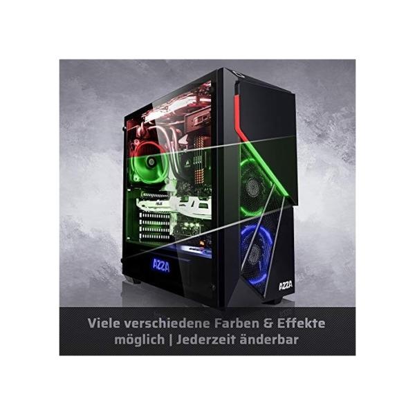 Megaport High End Gaming PC Nightfighter I Core i7-12700KF 12-Kern bis 4,90GHz Turbo • Windows 11 • GeForce RTX3070 • 16GB • 1TB M.2 SSD • 2TB HDD • Wasserkühlung • WLAN • Gamer pc Computer Gaming
