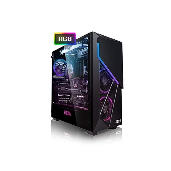 Megaport Gaming PC AMD Ryzen 5 3600 6 x 4.20 GHz Turbo • Windows 11 • AMD Radeon RX 6600 6GB • 16GB 3200 MHz DDR4 • 1TB M.2 SSD • WLAN • Gamer pc Computer Gaming rechner