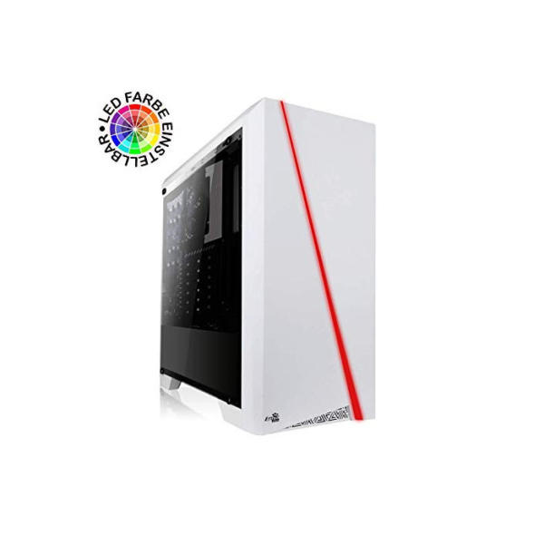 High End Gaming PC AMD Ryzen 5 5500 6X 4.2 GHz, NVIDIA RTX 2070 8GB, 16 GB DDR4, 256GB SSD, Windows 11 Pro 64bit