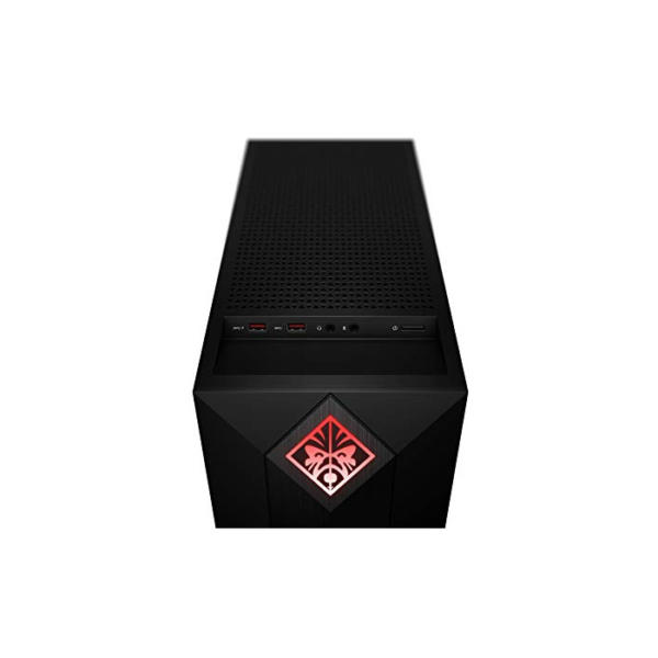 OMEN Obelisk 875-1051ng Gaming Desktop (Intel Core i7-9700F, HyperX 16GB DDR4 RAM, 1TB HDD, 256GB SSD, Nvidia GeForce RTX 2080 Super 8GB GDDR6, Windows 10) schwarz