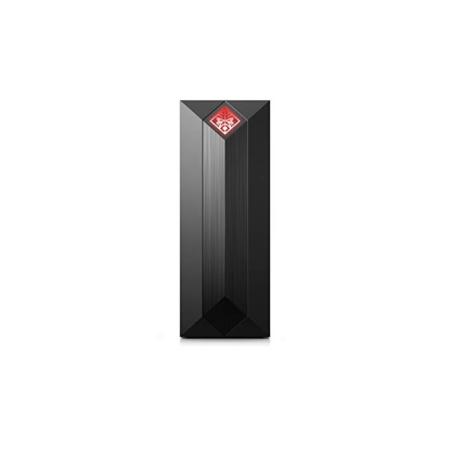 OMEN Obelisk 875-1260ng Gaming Desktop (Intel Core i7-9700F, HyperX 16GB DDR4 RAM, 1TB HDD, 256GB SSD, Nvidia GeForce RTX 2070 Super 8GB GDDR6, Windows 10) schwarz
