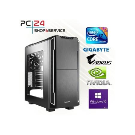 PC24 Gamer PC | Intel i7-9700K @8x4,50GHz | 500GB M.2 970 EVO Plus M.2 SSD | nVidia GF RTX 2080Ti mit 11GB RAM | 32GB DDR4 PC2666 RAM G.Skill | Gigabyte Z390 Aorus Pro | Windows 10 Pro | Gaming PC