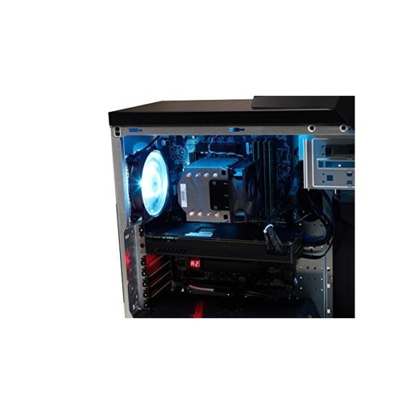 Predator Orion 5000 Gaming Desktop PC (Intel Core i7-8700, 16 GB RAM, 256 GB PCIe SSD + 1000 GB HDD, NVIDIA GeForce GTX 1060, Win 10, USB-Predator Tastatur + USB-Predator Maus) schwarz/blau