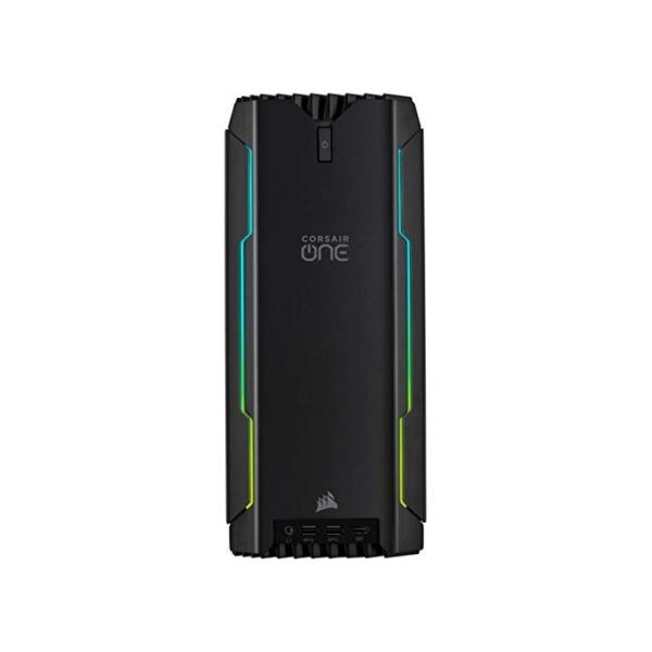Corsair ONE i145s Kompakter Gaming-PC (Intel Core i7-9700K, NVIDIA GeForce RTX 2080 SUPER 8GB GDDR6 mit Flüssigkühlung, 960GB NVMe M.2, 2TB HDD, 32GB Corsair Venegance LPX DDR4 2666MHz), Schwarz