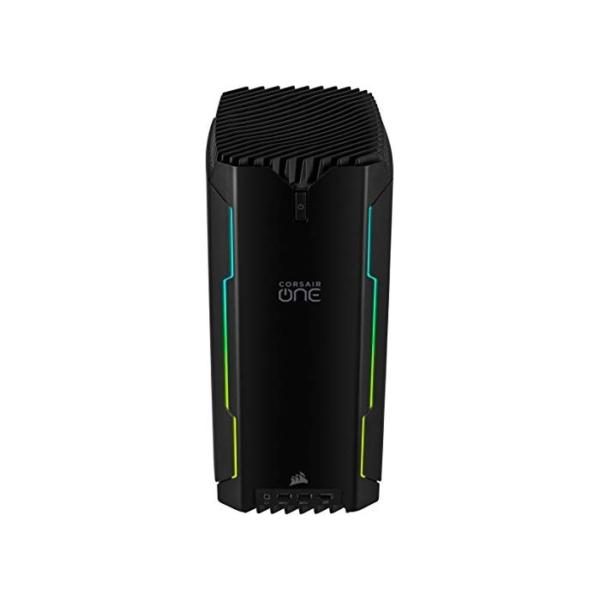 Corsair ONE i145s Kompakter Gaming-PC (Intel Core i7-9700K, NVIDIA GeForce RTX 2080 SUPER 8GB GDDR6 mit Flüssigkühlung, 960GB NVMe M.2, 2TB HDD, 32GB Corsair Venegance LPX DDR4 2666MHz), Schwarz