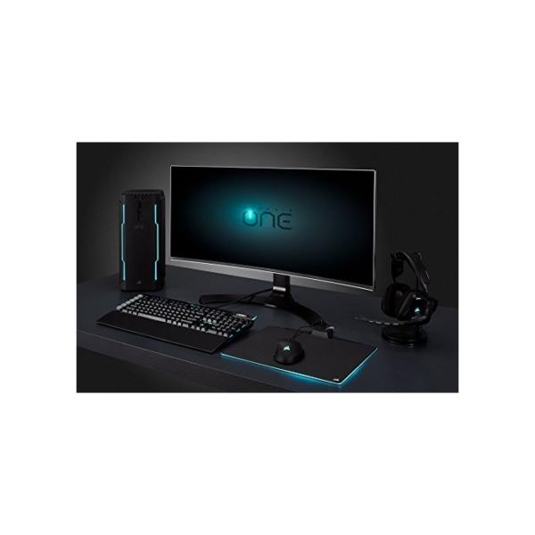 Corsair One Pro Plus Kompakter Desktop-PC (Intel Core i7-8700K, DDR4 16GB, SSD M.2 480GB, HDD 2TB, Nvidia GeForce GTX 1080 Ti, Windows 10)
