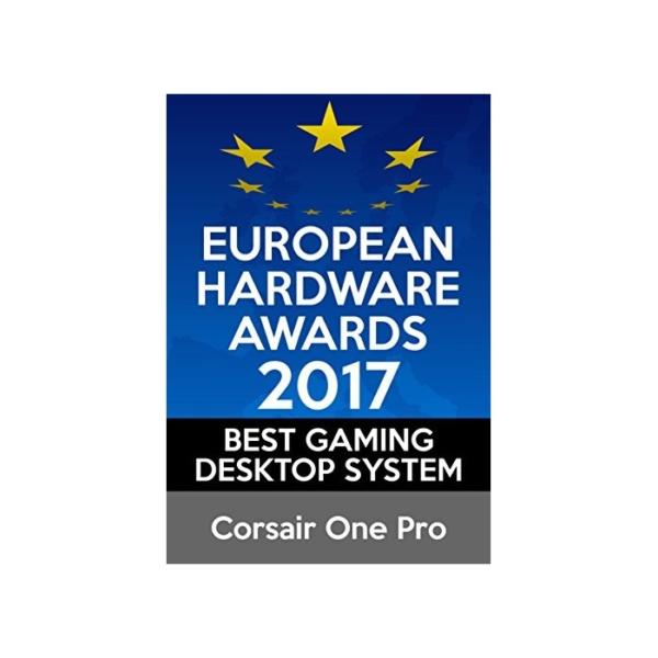 Corsair One Pro Plus Kompakter Desktop-PC (Intel Core i7-8700K, DDR4 16GB, SSD M.2 480GB, HDD 2TB, Nvidia GeForce GTX 1080 Ti, Windows 10)