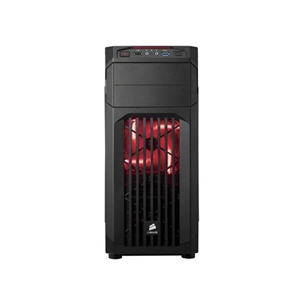 Dubaro Gamer PC i5 7600K mit 6GB GTX1060 120GB Desktop PC (Intel Core i5, 1000GB Festplatte, 16GB RAM schwarz/rot