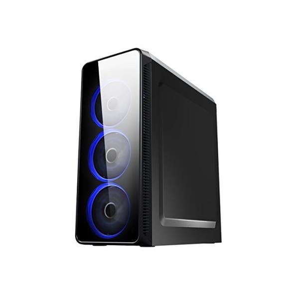 Fierce Crusader High-End Gaming PC - Schnell 4.2GHz Hex-Core AMD Ryzen 5 2600X, 1TB Festplatte, 16GB 3000MHz, AMD Radeon RX 570 8GB, Windows Nicht Enthalten 1136752