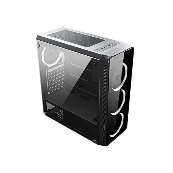 Fierce Crusader High-End Gaming PC - Schnell 4.2GHz Hex-Core AMD Ryzen 5 2600X, 1TB Festplatte, 8GB 3000MHz, AMD Radeon RX 570 8GB, Windows Nicht Enthalten 1135716