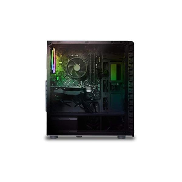 Fierce Crusader RGB Gaming PC - Schnell 4.1GHz Hex-Core Intel Core i5 9400F, 1TB Festplatte, 16GB 3000MHz, NVIDIA GeForce GTX 1660 6GB, Windows 10 installiert 1141291