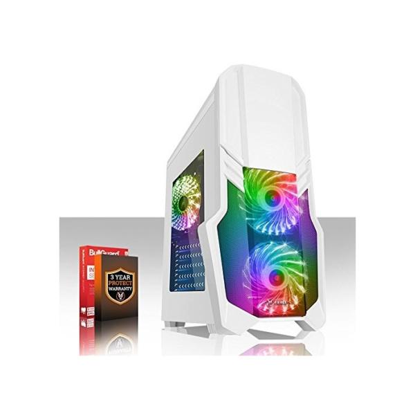 Fierce Crusader RGB Gaming PC - Schnell 4.1GHz Hex-Core Intel Core i5 9400F, 1TB Festplatte, 16GB 3000MHz, NVIDIA GeForce GTX 1660 6GB, Windows Nicht Enthalten 1136754