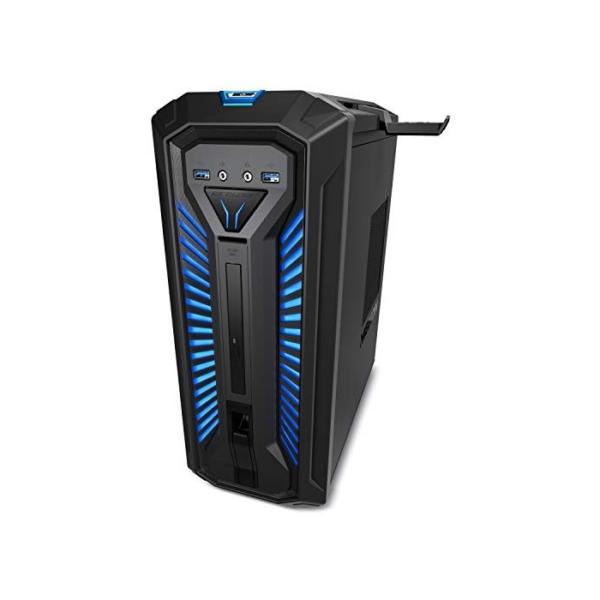 MEDION ERAZER Bandit P10 Gaming Desktop PC (Intel Core i5-9400F, 16GB DDR4 RAM, 1TB HDD, 512GB PCIe SSD, NVIDIA GeForce RTX 2060 6GB GDDR6, DVD, Hot-Swap, WLAN, Win 10 Home)