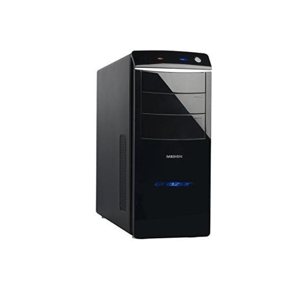 MEDION 4015625781582 Erazer B677 Gaming Desktop-PC (Intel Core i7-6700, 16GB RAM, 2TB HDD, 256GB SSD, NVIDIA GeForce GTX 970, 4GB GDDR5, Win 10 Home)