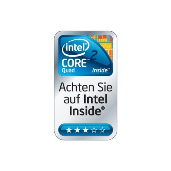 Medion Erazer X7336 D Desktop-PC (Intel Core 2 Quad Q8300 2,5GHz, 4GB RAM, 1000GB HDD, ATI HD5450, DVD, Win 7 HP)