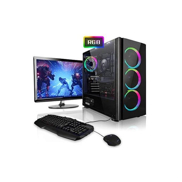 High-End-Computer, PC, für Gamer, Intel Core i5-6500, 4 x 3,60 GHz, Turbo • AMD Radeon RX480 8 GB • 16 GB DDR4 • 1TB • Windows 10 • WiFi, CPU, Desktop-PC, Gaming-PC 22