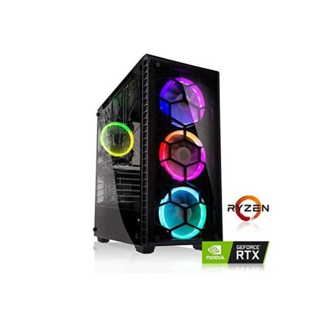 Memory PC AMD Ryzen 5 3600X 6X 4.4 GHz, 16 GB DDR4 RAM 3000 MHz, 240 GB SSD+2TB HDD, NVIDIA GeForce RTX 2060 SUPER 8GB 4K, Windows 11 Pro