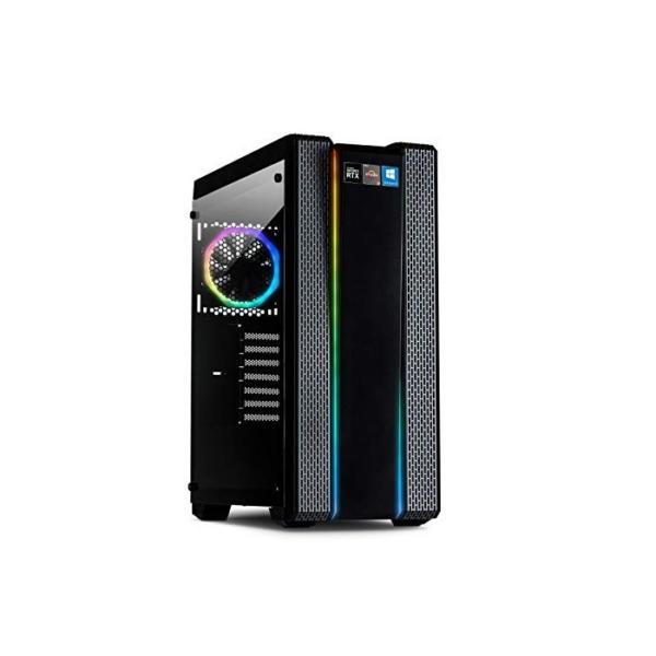 dcl24.de [11145] Gaming PC RGB W-III AMD Ryzen 5 3600 6x3.6 GHz - 240GB SSD & 1TB HDD, 16GB DDR4, RTX2060 Super 8GB, WLAN, Windows 10 Pro Spiele Computer Rechner