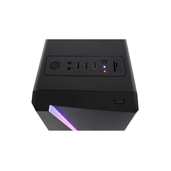 dcl24.de [11959] Gaming PC RGB Cylon weiß AMD Ryzen 3-3200G 4x3.6 GHz - 240GB SSD & 1TB HDD, 16GB DDR4, GTX1650 Super 4GB, WLAN, Windows 10 Pro Spiele Computer Rechner