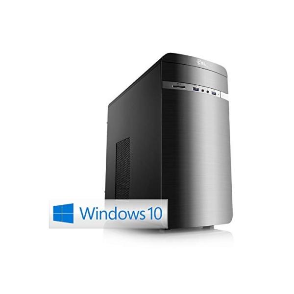 CSL Sprint X5834 (Ryzen 5) Gaming PC mit Windows 10 - AMD Ryzen 5 3400G 4X 3700 MHz, 240 GB SSD, 16 GB DDR4, AMD Radeon Vega 11 Grafik, DVD-RW, 7.1 Sound, GigLAN
