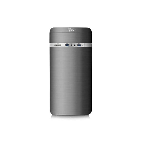 CSL Sprint X5834 (Ryzen 5) Gaming PC mit Windows 10 - AMD Ryzen 5 3400G 4X 3700 MHz, 240 GB SSD, 16 GB DDR4, AMD Radeon Vega 11 Grafik, DVD-RW, 7.1 Sound, GigLAN