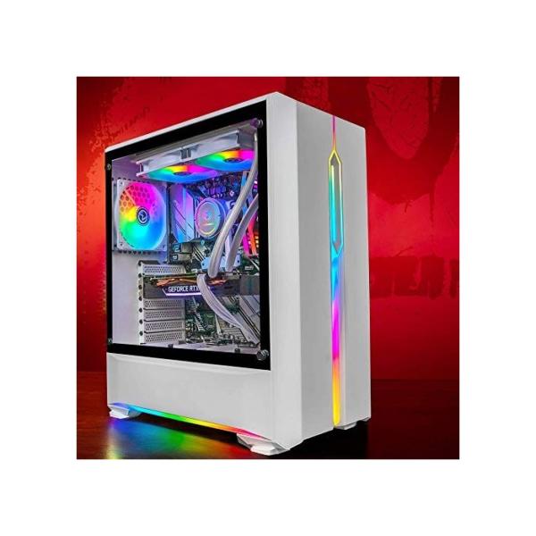 GameMachines Onyx - RGB Gaming PC - Wasserkühlung- Intel® Core™ i7 12700F - NVIDIA GeForce RTX 4060 Ti - 1000GB M.2 SSD - 32GB RGB DDR4 - WLAN - Win 11 Pro