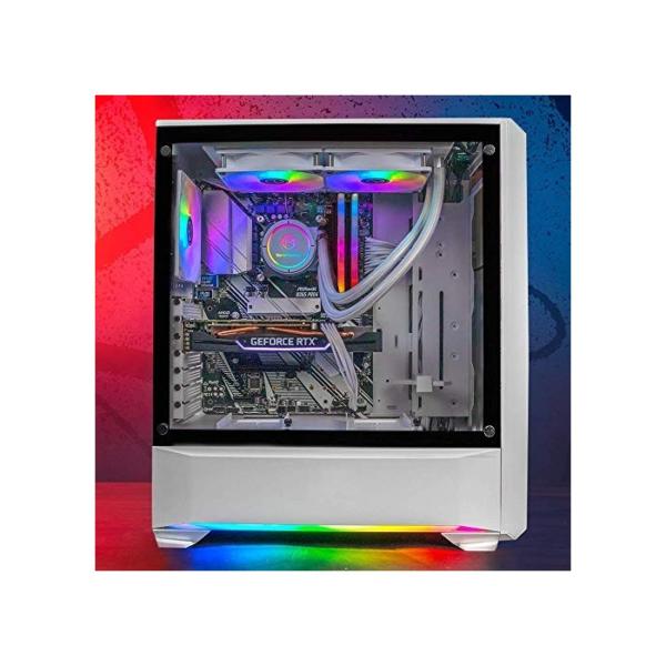 GameMachines Onyx - RGB Gaming PC - Wasserkühlung- Intel® Core™ i7 12700F - NVIDIA GeForce RTX 4060 Ti - 1000GB M.2 SSD - 32GB RGB DDR4 - WLAN - Win 11 Pro