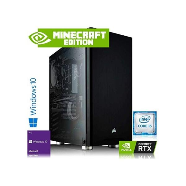 Gaming PC GeForce RTX Edition | Intel i5-9400F | 16GB DDR4 | RTX 2060 SUPER | 250 GB SSD + 1TB HDD