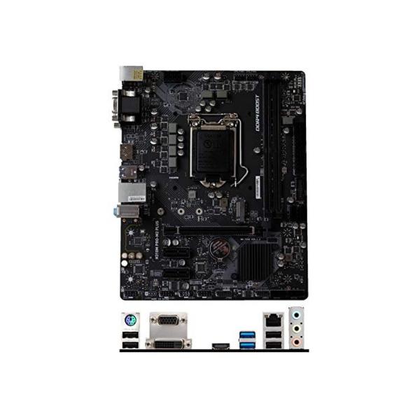 dcl24.de [11534] Office PC IT-5905 Intel i5-9600K 6x3.7 GHz - 16GB DDR4, 240GB SSD & 1TB HDD, Intel UHD Grafik 630 1GB, WLAN, Windows 10 Büro Computer Desktop Rechner