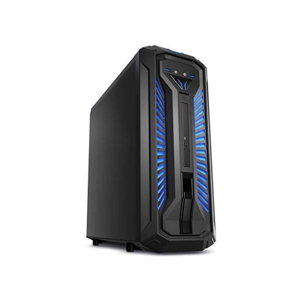 MEDION ERAZER Bandit E10 Gaming Desktop PC (Intel Core i5-10400F, 8GB DDR4 RAM, 1TB HDD, 256GB PCIe SSD, NVIDIA GeForce GTX 1650 SUPER 4GB GDDR6, DVD, Hot-Swap, WLAN, Win 10 Home)