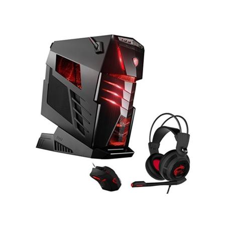 MSI Aegis Ti3 VR7RE SLI-005DE Gaming-PC inklusiv Gaming Pack (Intel Core i7-7700K, 2x NVIDIA GeForce GTX1080 8GB, 2 x 512GB SSD, 4 x 16 GB DDR4, Win 10 Home) schwarz