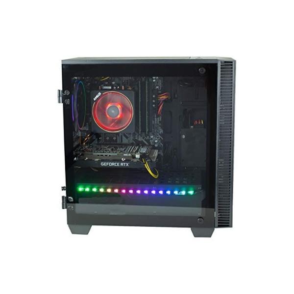 dcl24.de [11962] Gaming PC RGB X608 Infinity AMD Ryzen 7 3700X 8x3.6 GHz - 480GB SSD & 2TB HDD, 32GB DDR4, RTX2070 8GB, WLAN, Windows 10 Pro Spiele Computer Rechner