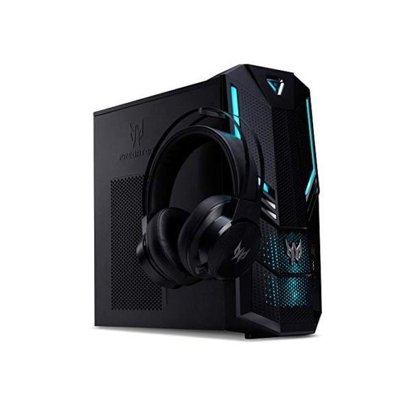 Acer Predator Orion 3000 (PO3-600) Desktop PC (Intel Core i7-8700, 16GB RAM, 2000GB HDD, 256GB SSD, NVIDIA GeForce RTX 2070, Win 10 Home) schwarz/blau