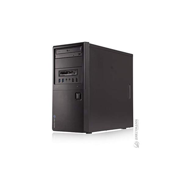 Ankermann Business Silent Desktop PC Madrid | Intel Core i7 6700 | GeForce 605 1GB | 16GB RAM | 480GB SSD | 480GB SSD | WiFi | Windows 11 | Office 365