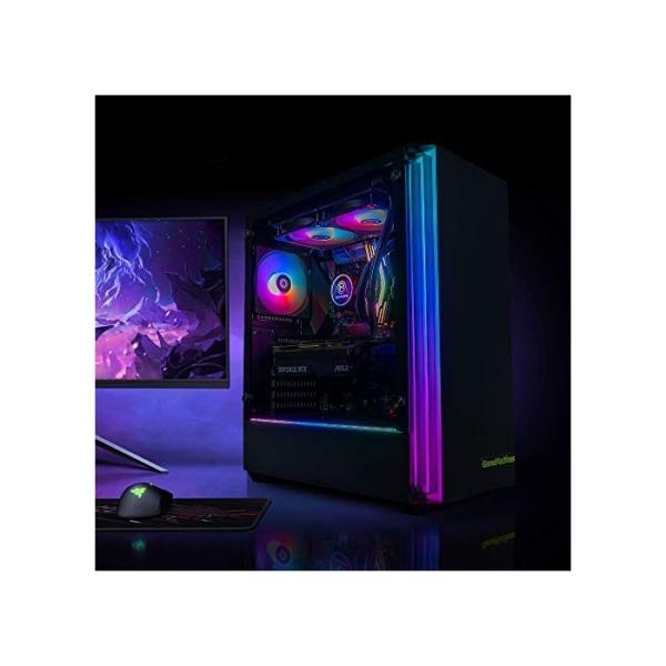 GameMachines Gemini - RGB Gaming PC - Wasserkühlung- Intel® Core™ i7 9700F - NVIDIA GeForce RTX 2060-500GB SSD - 2 TB Festplatte - 16GB DDR4 - WLAN - Windows 10 Pro