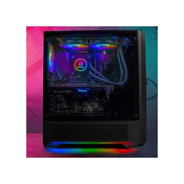 GameMachines Onyx - RGB Gaming PC - Wasserkühlung - Intel Core i7 13700KF - GeForce RTX 4060 Ti - 1000GB M.2 SSD - 32GB RGB DDR4 - WLAN - Windows 11 Pro